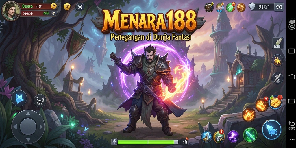 Screenshot gameplay MENARA188 dengan aksi menegangkan di dunia petualangan.